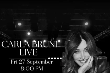 Carla Bruni Live at Dubai Opera