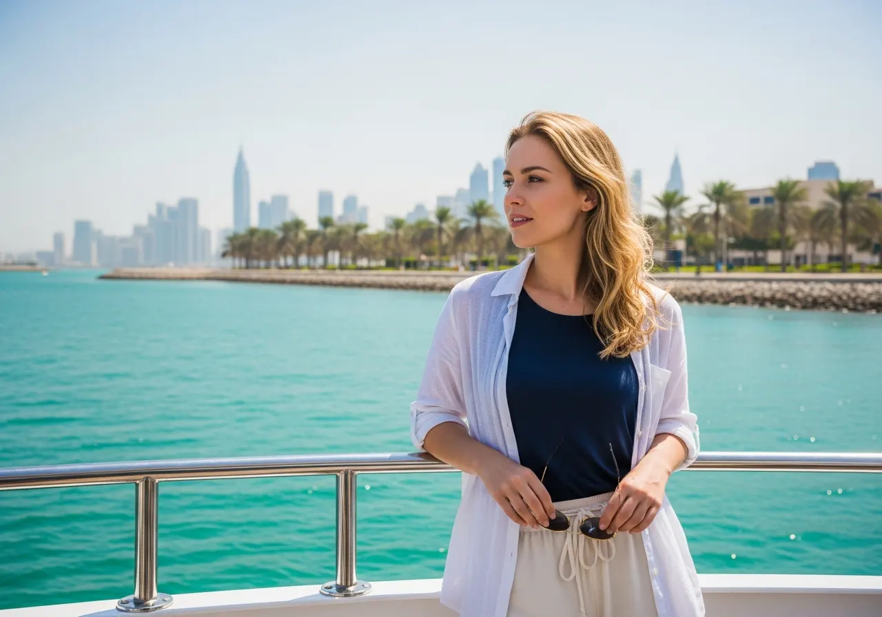 Corniche Abu Dhabi Sightseeing Boat Tour-2