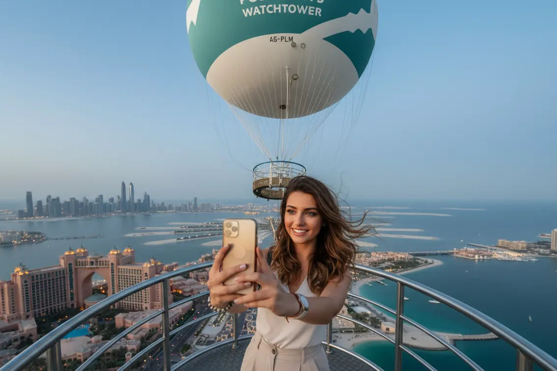 The Dubai Balloon at Atlantis 7